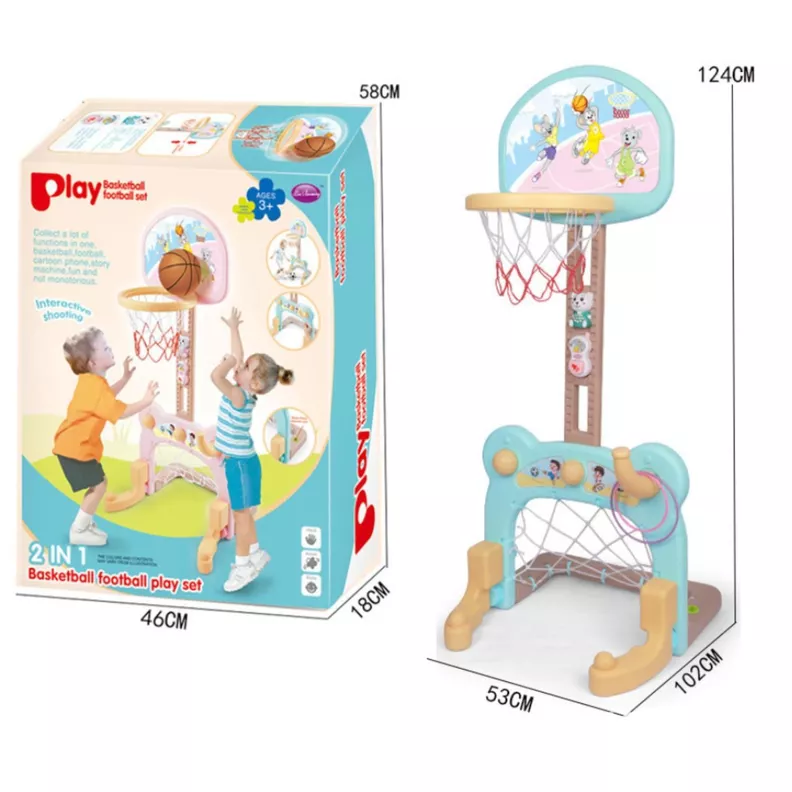 2 IN 1 BASKETBALL STANDS 1101
