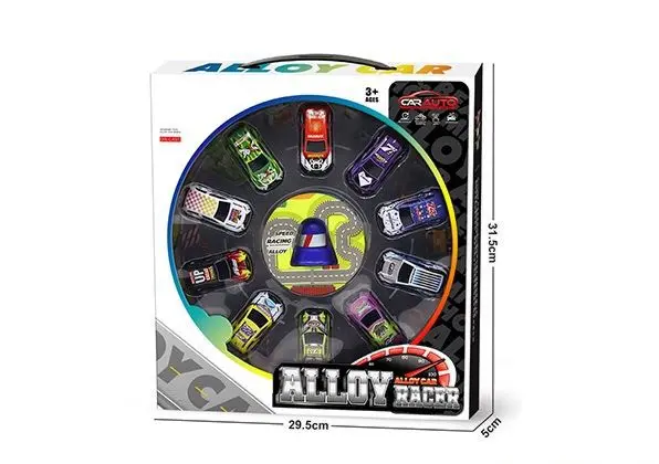 P/B ALLOY CAR SET 6399-28B