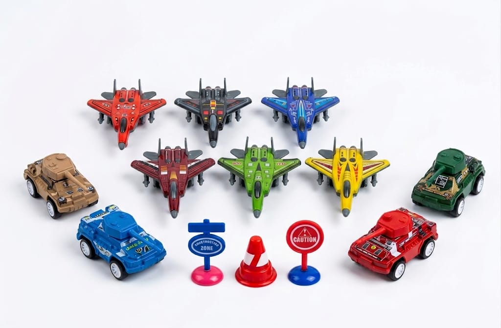 P/B ALLOY CAR SET 6399-36B