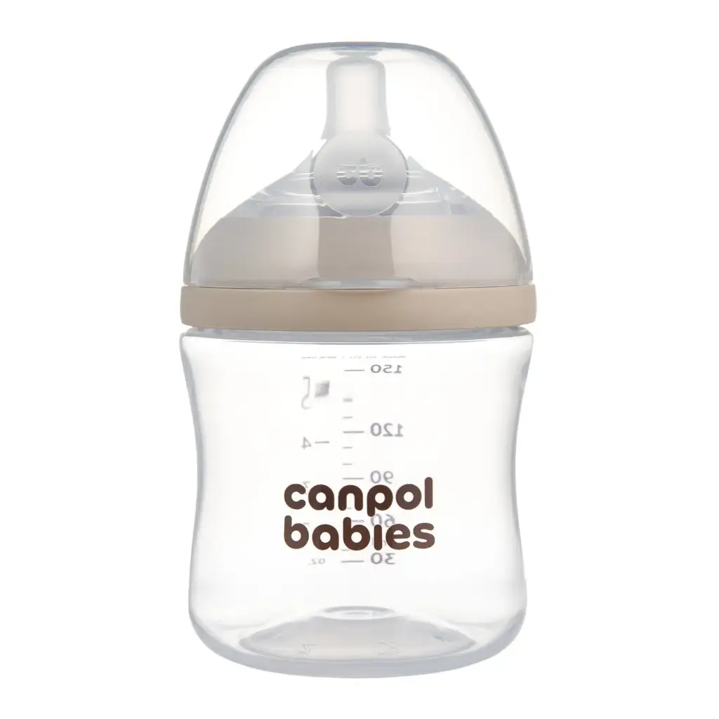 Canpol babies Natural Shape bottle with dual-zone teat 150 ml 35/400 