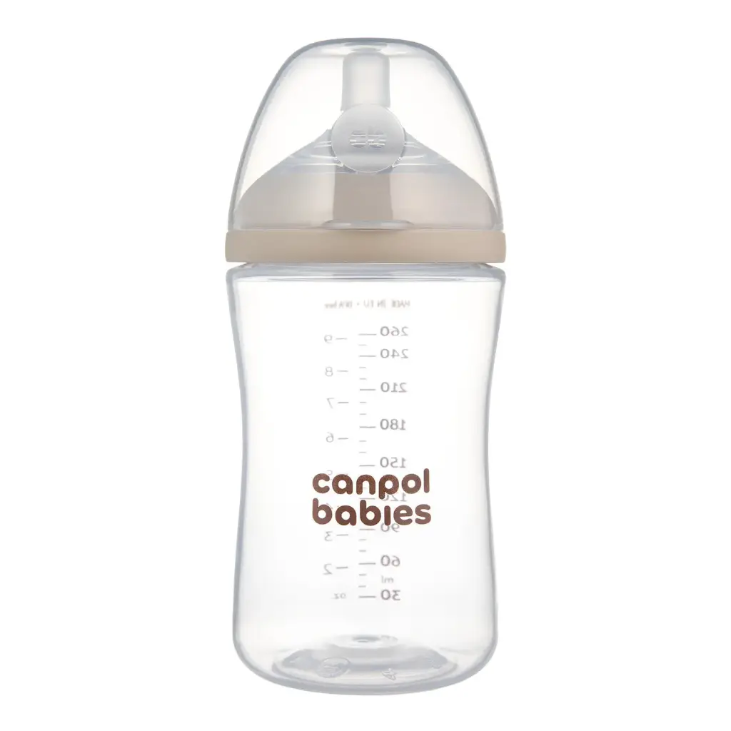 Canpol babies Natural Shape bottle with dual-zone teat 260 ml 35/401
