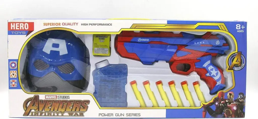 avengers power gun series hero toys 588A