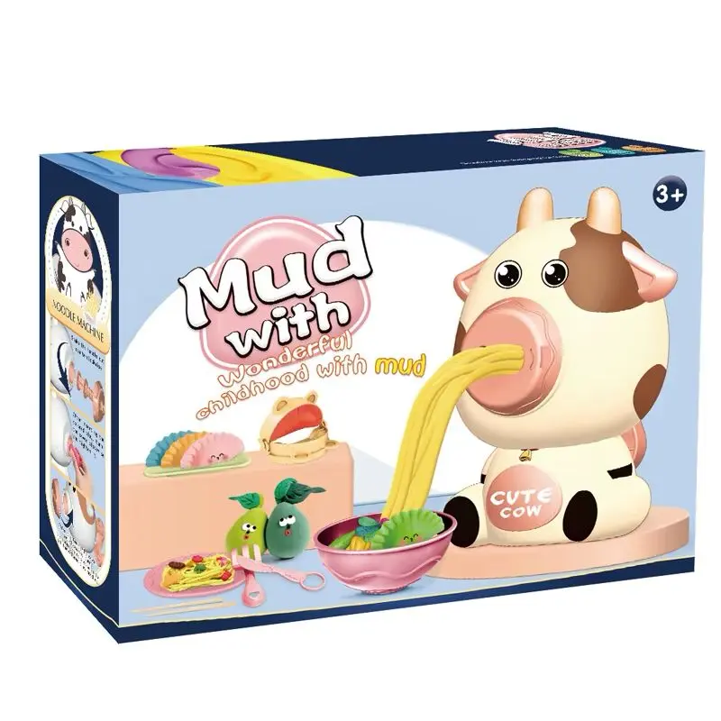 mud with cute cow 502