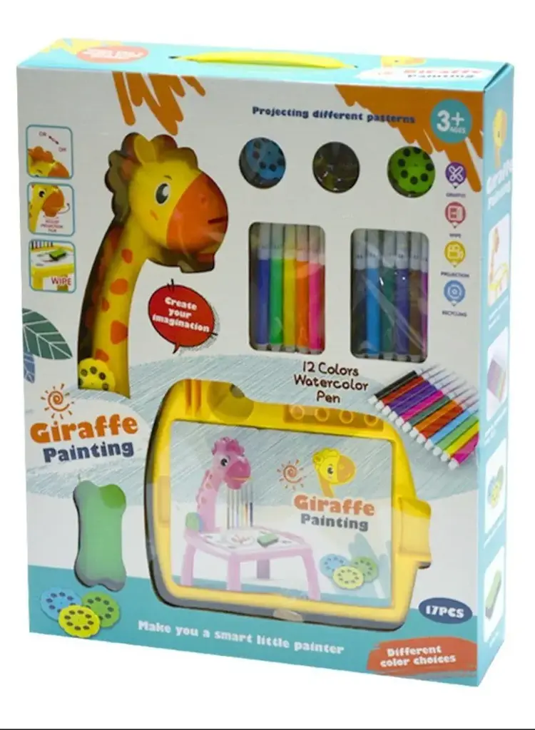 GIRAFFA PAINTING 222-10