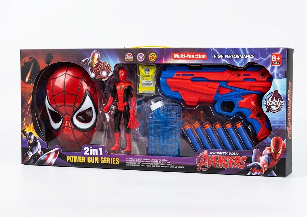 INFINITY WAR AVENGERS 2 IN 1 SPEDIR MAN 588E-1