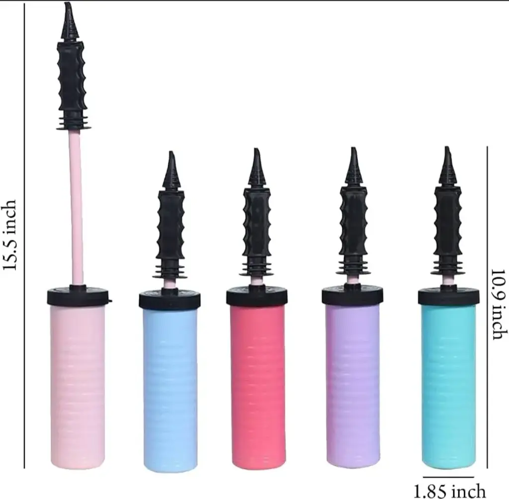 Blastic  Manual Balloon Pump Colors