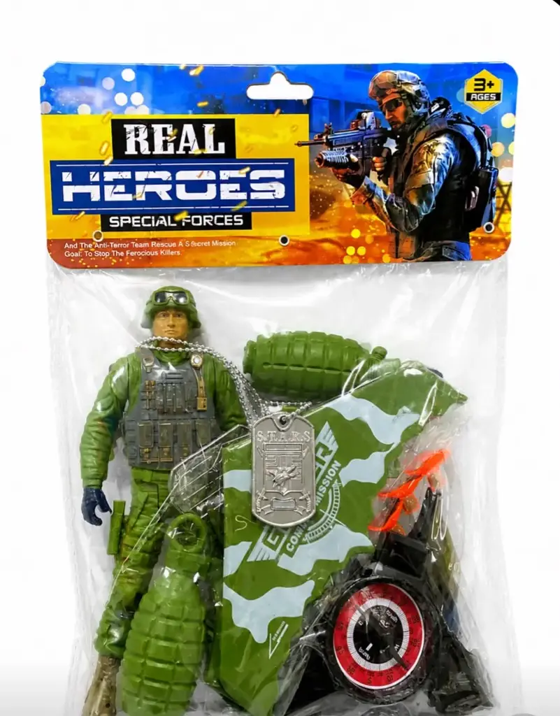 military real heroes special forces set 88752