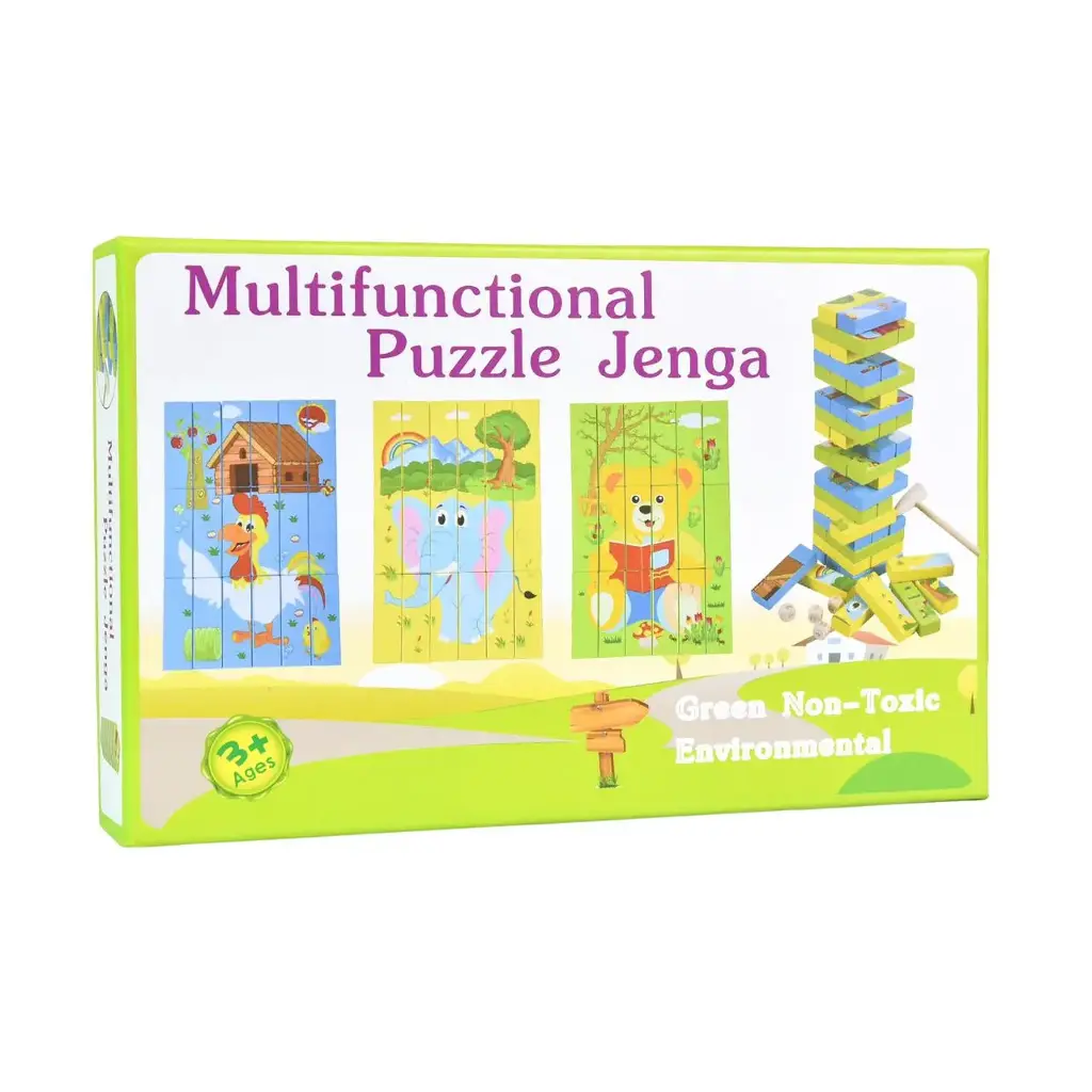 MULTIFUNCTIONAL PUZZLE JENGE 54 PSC 820-6