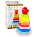 PAINBOW TOWER WOODEN TOY A01-625