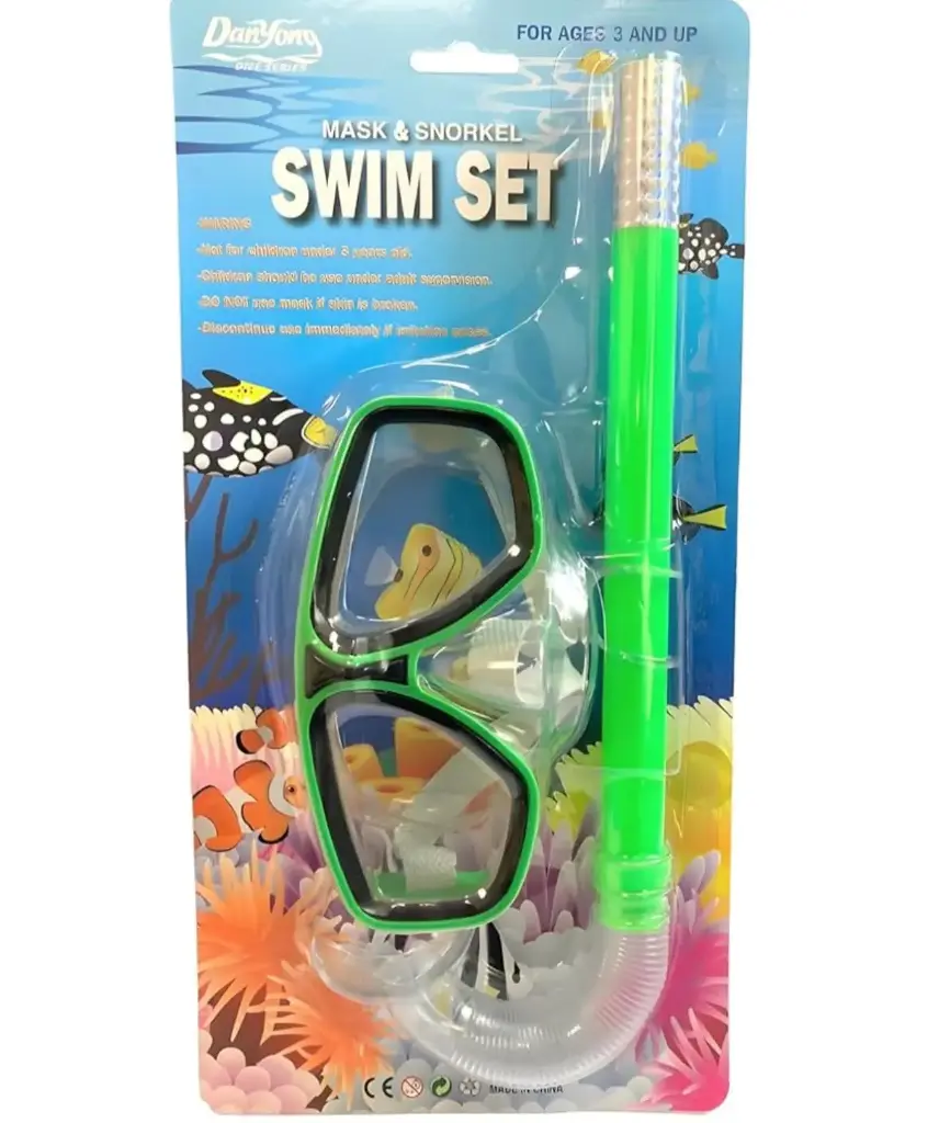  mask and snorkle swim set a34-443 