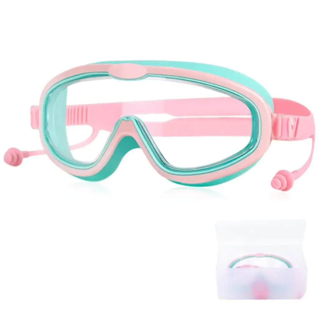 peiso swimming goggles blue case 2031-8