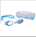 cima swimming goggles white case 2033-6