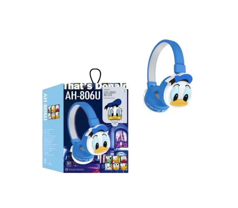 Donald Duck Kids Headphones Blue & Pink  34-814