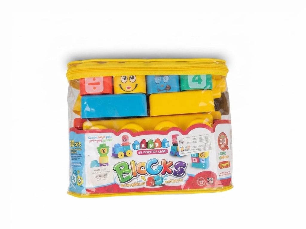 Thomas Train Blocks Shapes & Numbers Bag Set 30-Piece 99085