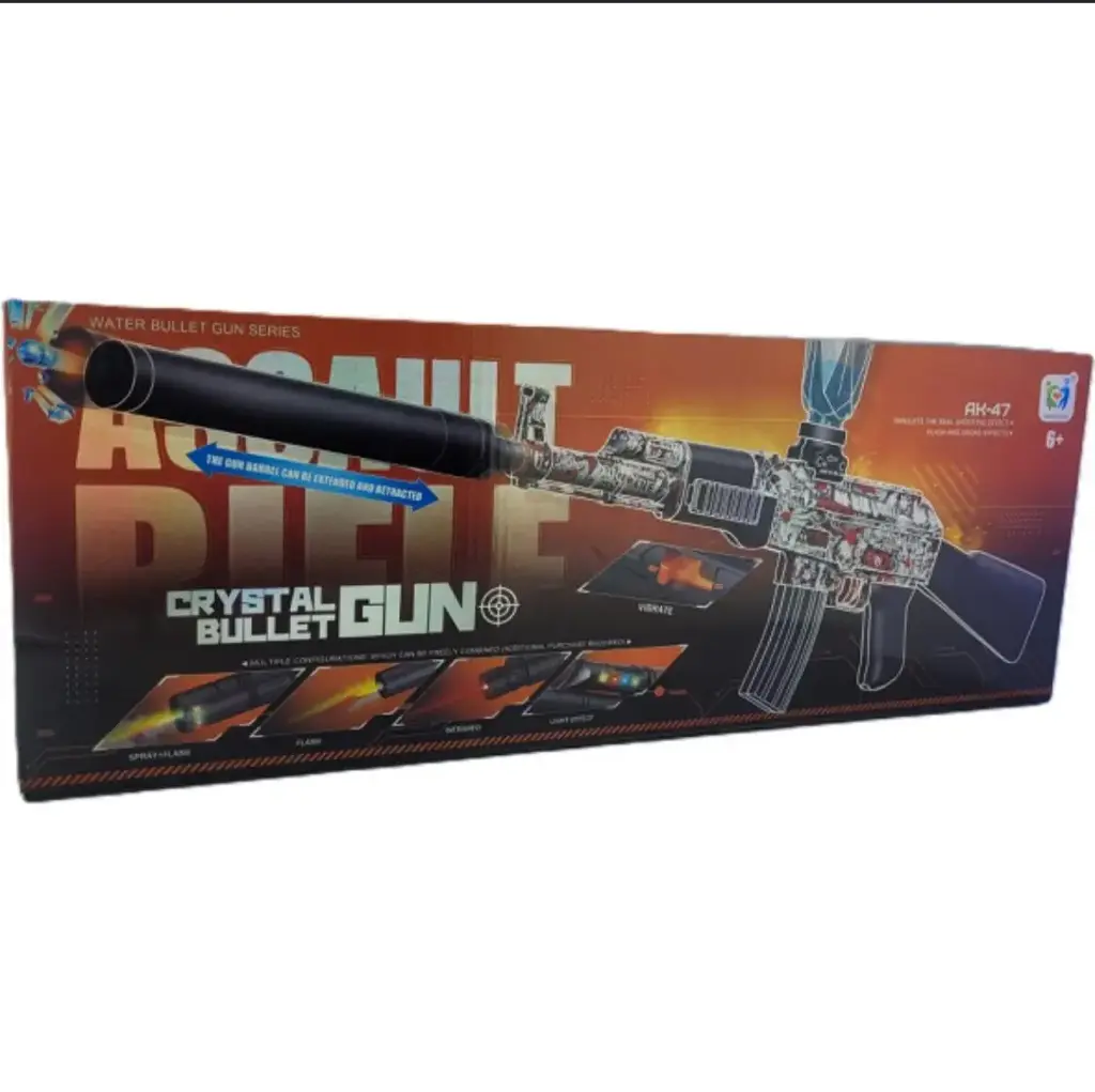 Camouflage Scope Water Gel Blaster Rifle with Charger  311-4 & 938