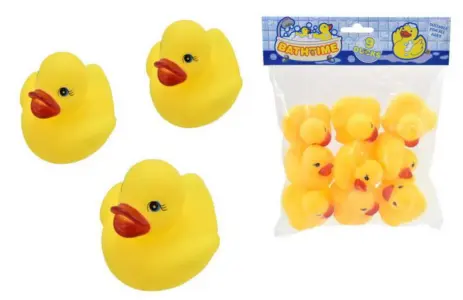 Squeaking Rubber Ducks Bag 9in1 324