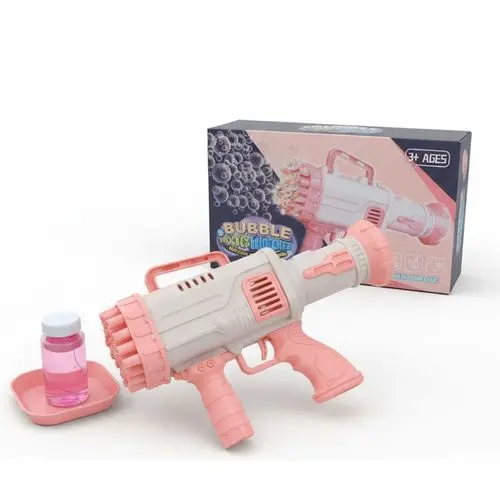 Hole Green Bubble Gun 32 Toy  A34-038