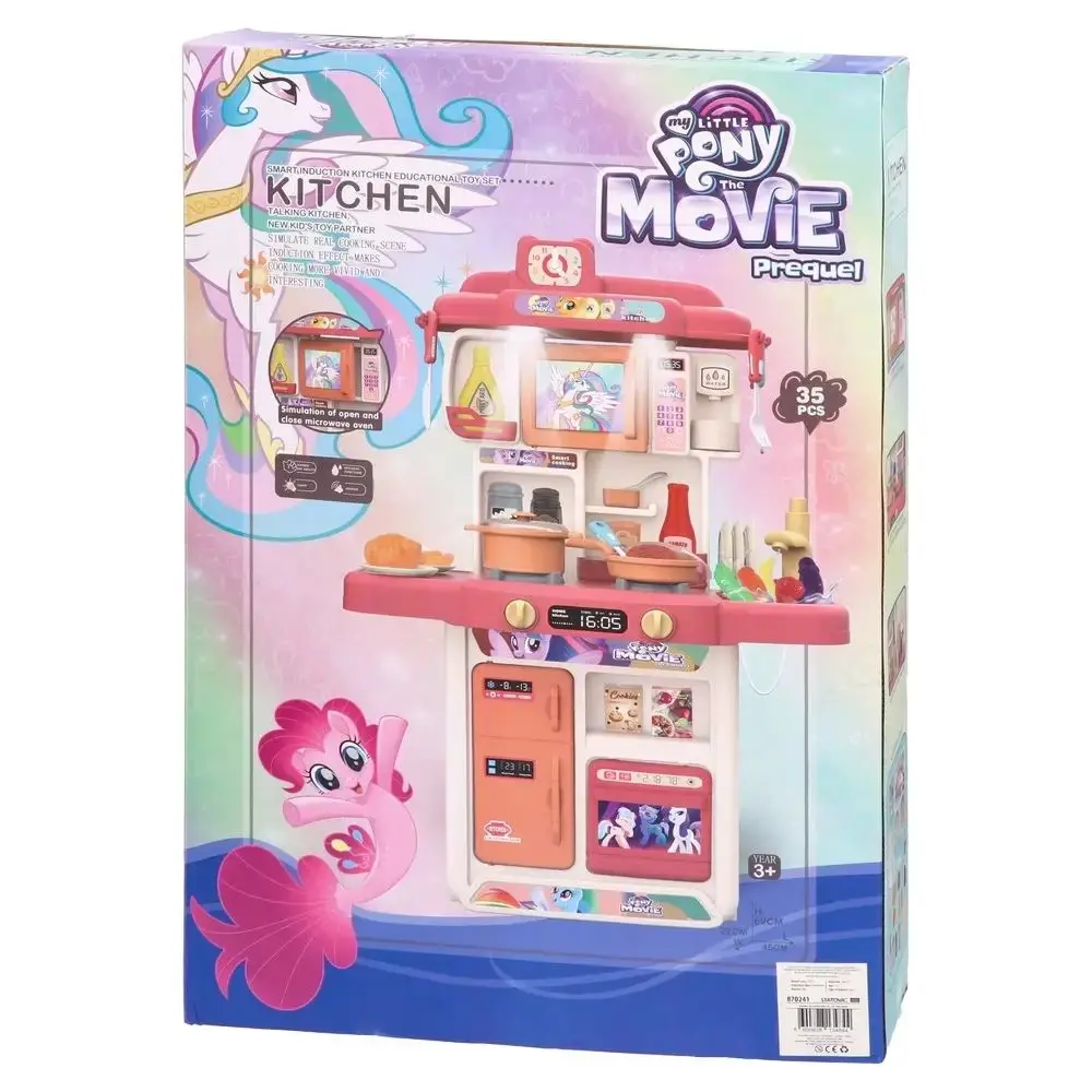 Sound, Light, Water & Steam Play Kitchen Set  383-06