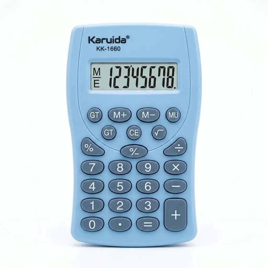 اله حاسبه في علبه + حبل رقم KK-1660