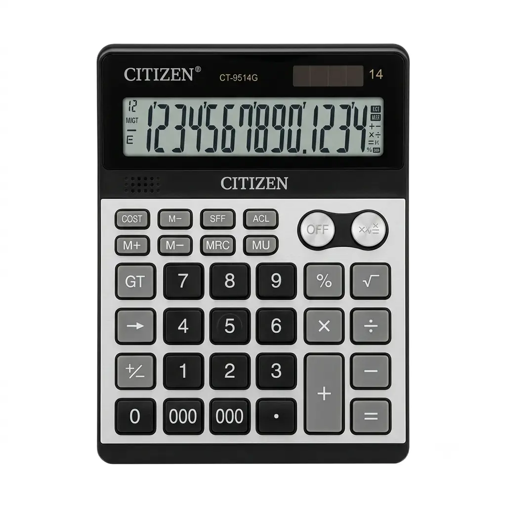 اله حاسبه CT-9514G كبيره CITIZEN