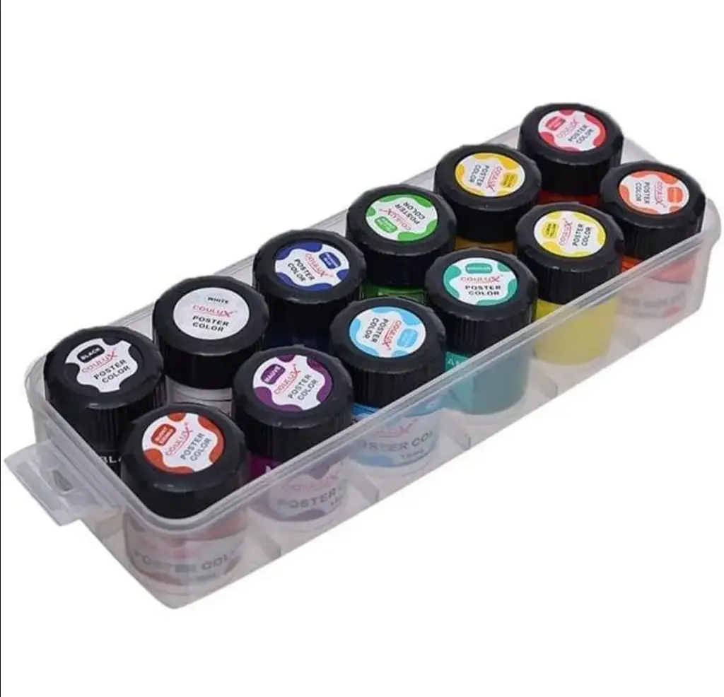علبه الوان جواش Boster Color برطمان 12 قطعه رقم 1512