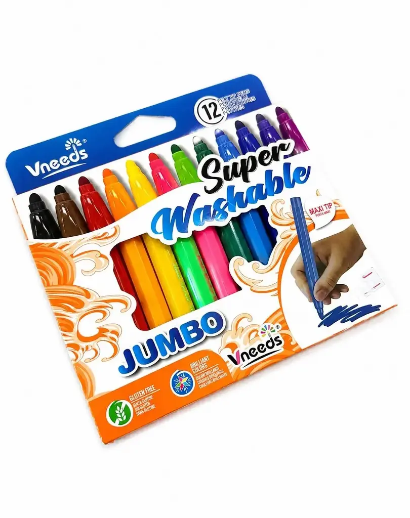 الوان فلوماستر VNEEDS جامبو 12 لون رقم V0225
