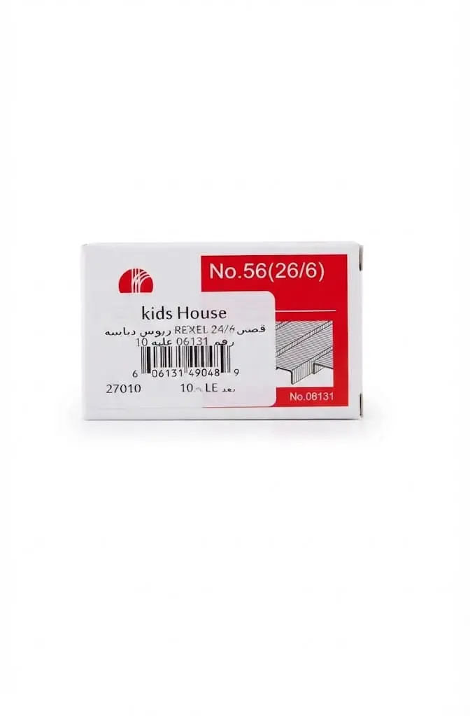 دبوس دباسه REXEL فضى24/6 رقم 06131 علبه 10