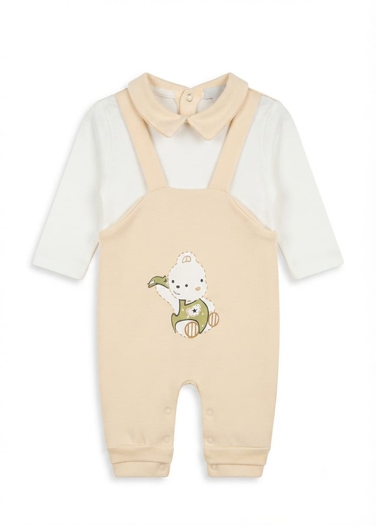 Romper rayhan beige 106-05