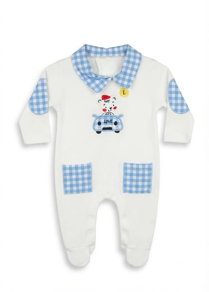 Romper rayhan blue 173 A-14