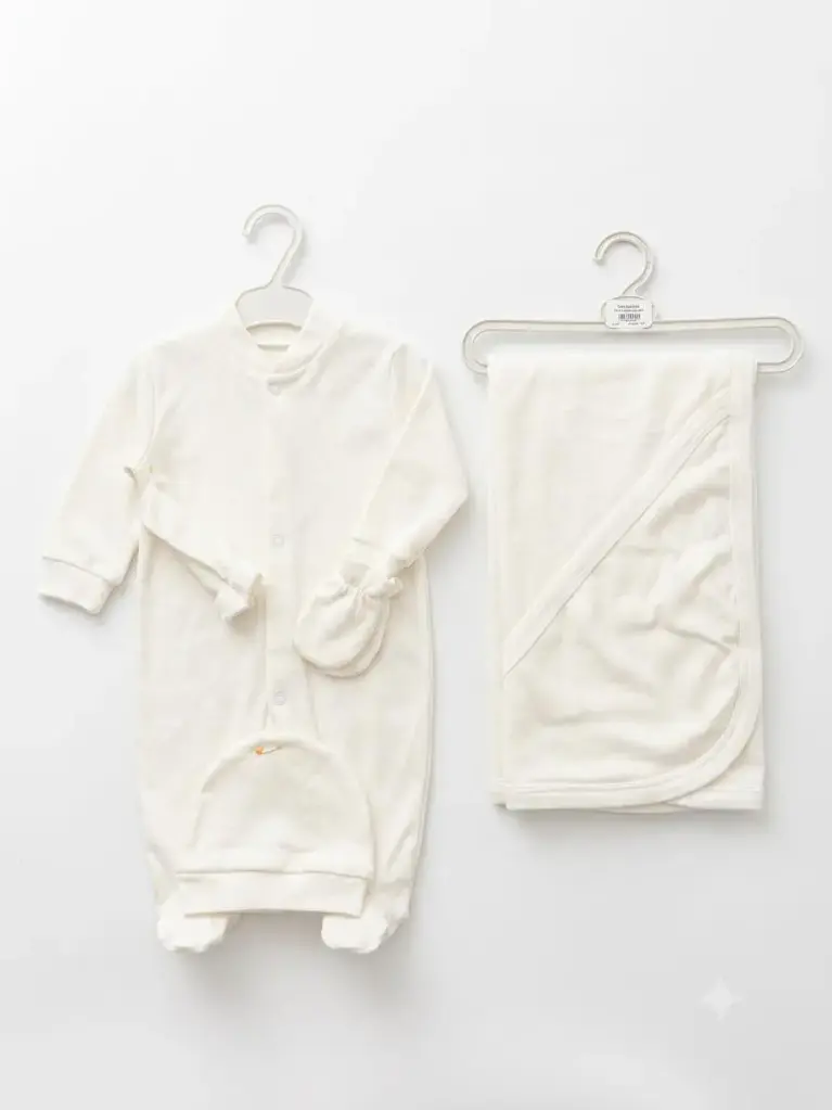 white Plain Set 6 PCS SH 