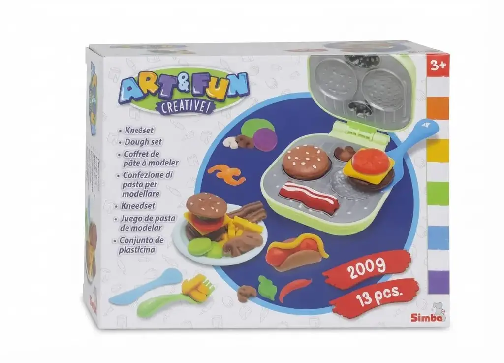 Simba A&F Dough Set Burger 7594