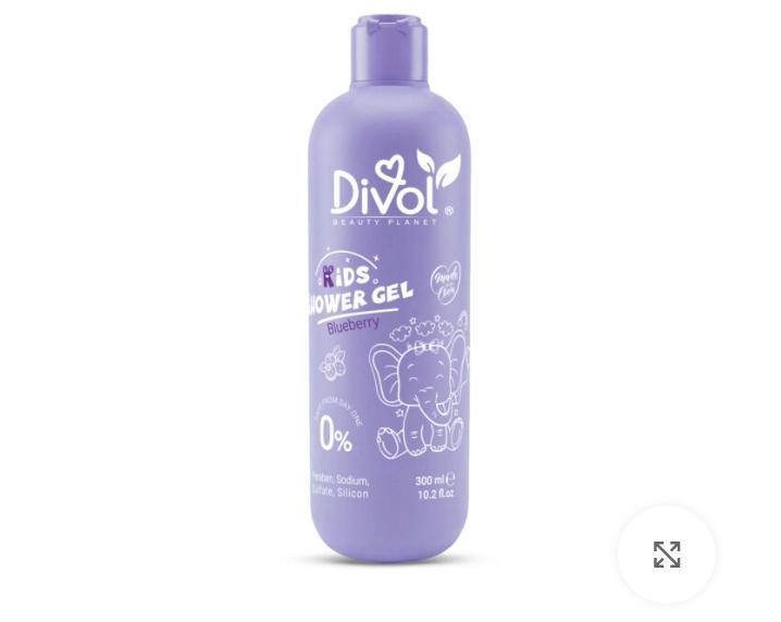 Divol Kids Body Wash - Berry, 300ml