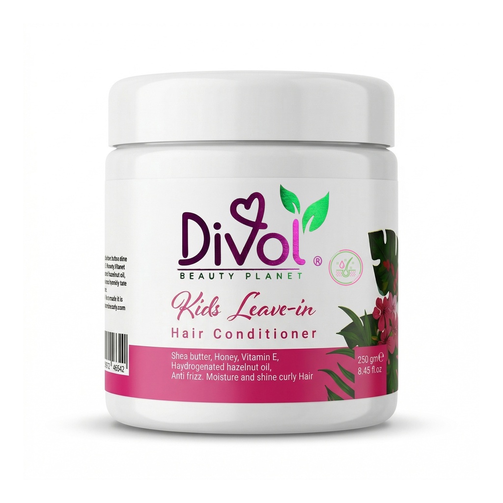Divol Kids Leave-In Cream with Shea Butter, 250ml