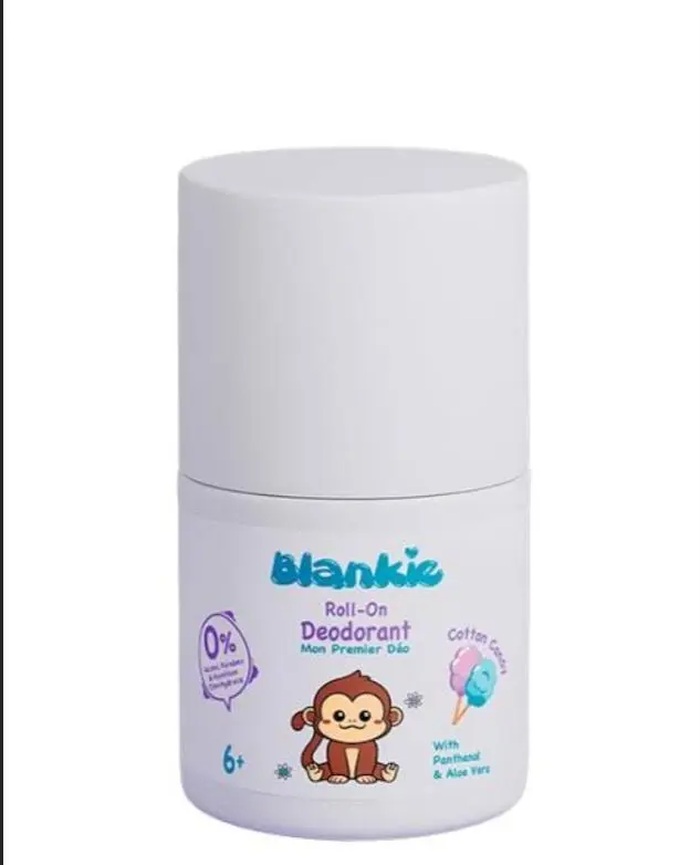 Blankie Kids Roll-On Deodorant - Cotton Candy, 40ml