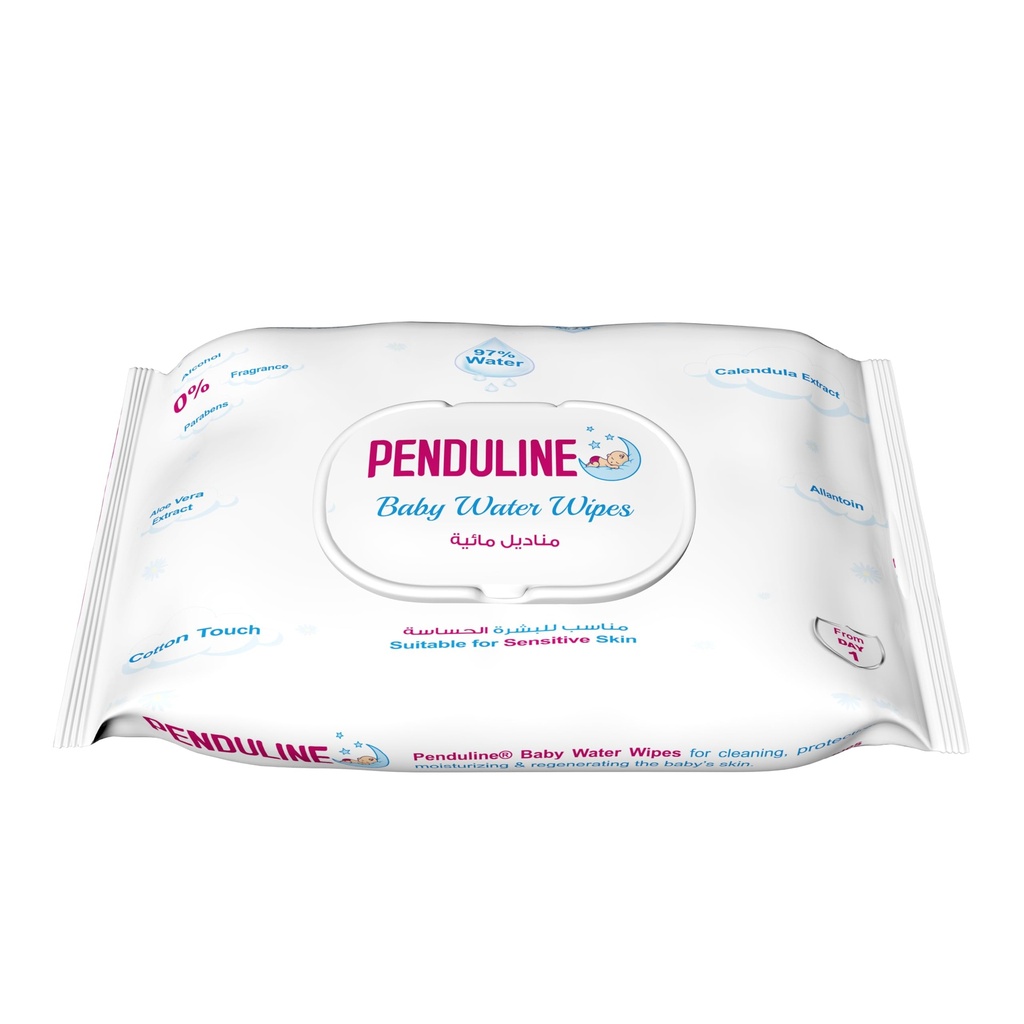 Penduline Baby Wipes with Calendula & Allantoin, 30 Wipes