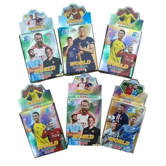 FOOTBALL STARS AND POKEMON SILVER CARD