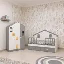 BLOOMORA Little House kids room set