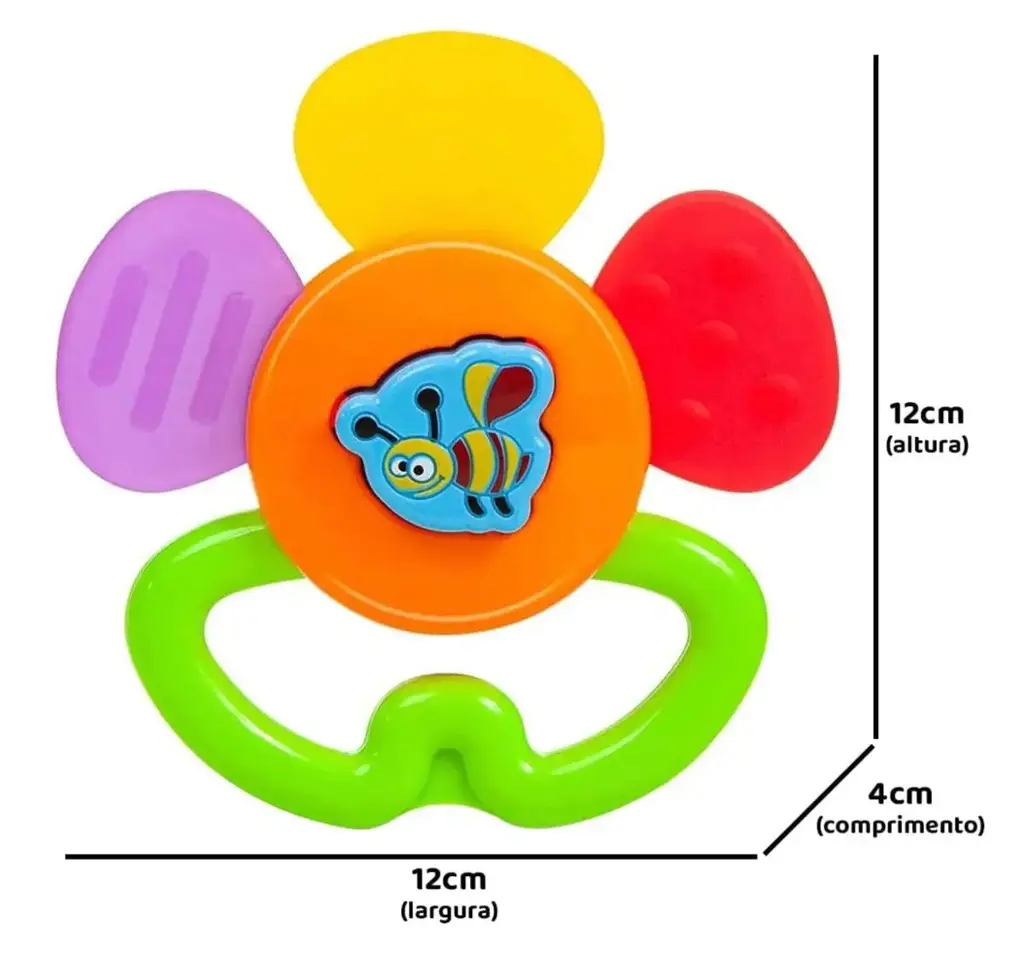 eco friendly baby toys rattle teether bee