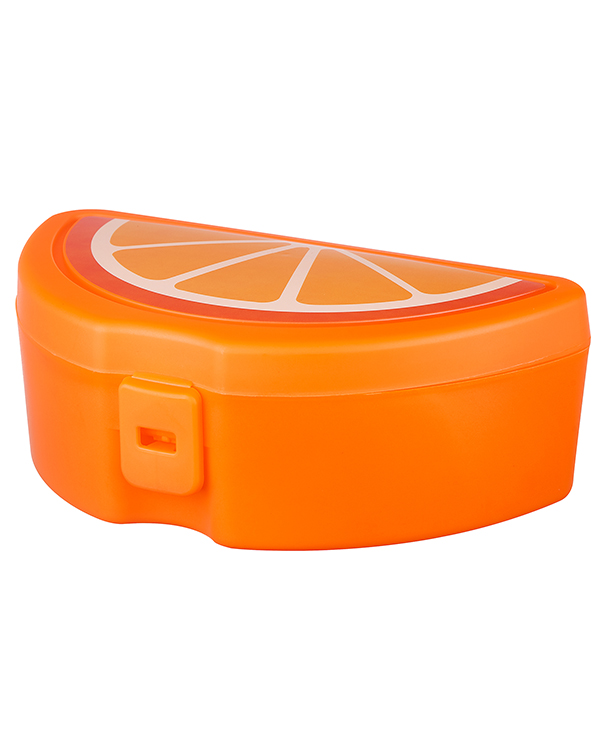G-498-O-Gondol Vitamin Lunch Box with Spoon & Fork
Orange Desing