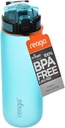 912160-Renga Rybo-X Colored Decorated
tritan Soft touch Water Bottle
630 ml Multi color