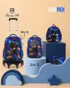  3M school bag 18 inches black fire sonic  7700