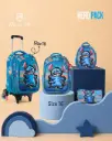  3M school bag 16 inches stitch blue  7694