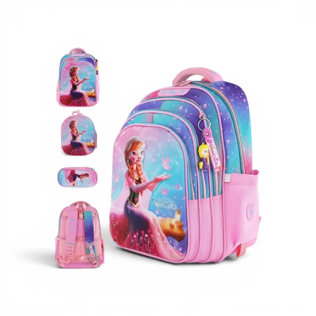  3M school bag 17 inches anna pink  7656
