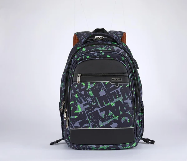 BAG B.Z 5271 black & green size (20)