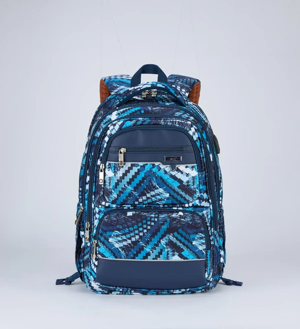 BAG B.Z 5271 blue & white size (20)