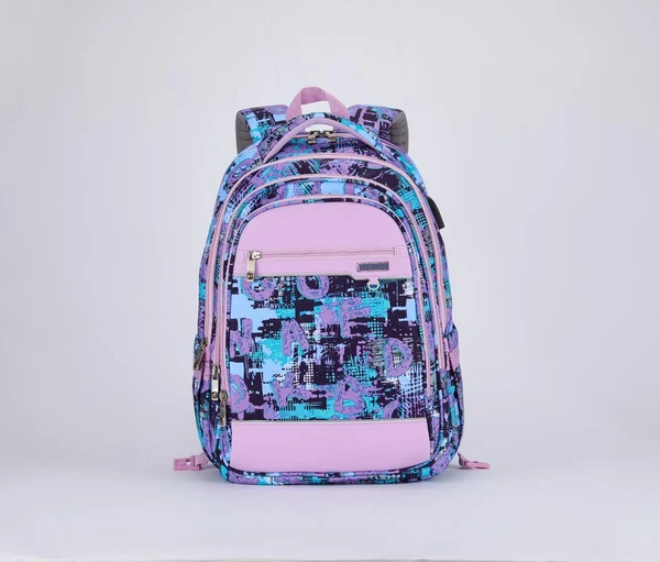 BAG B.Z 5271 mint green & purple size (20)
