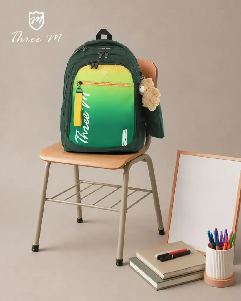 3M school bag army green 19 inches 8134