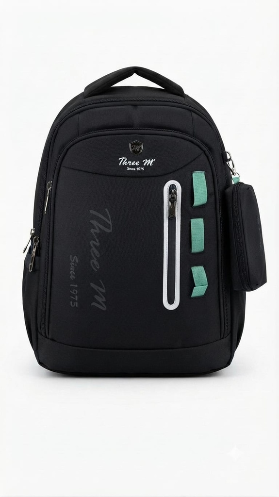 3M school bag black 19 inches 7496