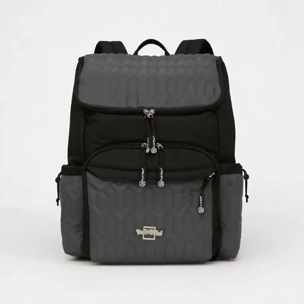 petit bebe allure mama bag gray 