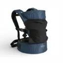 petit bebe baby carrier allure with adjustable hip support navy blue
